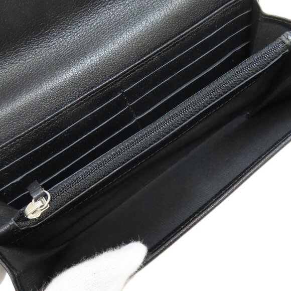CHANEL Black Logo Wallet - Picture 5 of 11